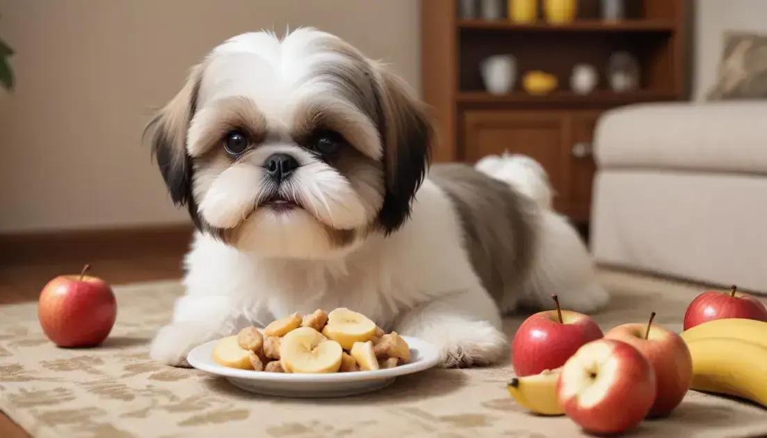 Como introduzir frutas na alimentação do seu Shih Tzu Como introduzir frutas na alimentação do seu Shih Tzu