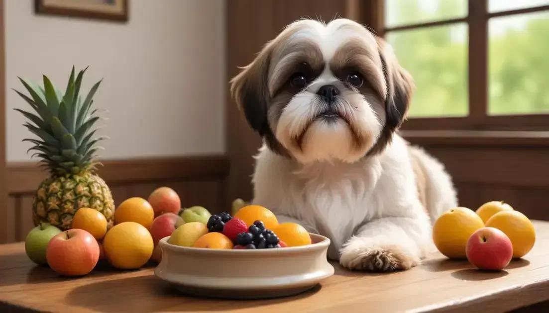 Frutas que Shih Tzu Não Pode Comer: Evite Esses Riscos na Alimentação do Seu Cão