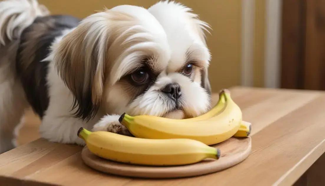 Shih Tzu Pode Comer Banana Prata? Saiba se Essa Variedade É Boa para o Seu Pet
