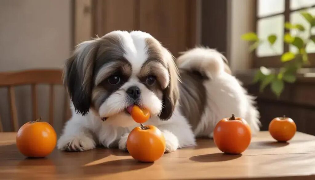 Shih Tzu Pode Comer Caqui? Saiba os Prós e Contras Antes de Oferecer