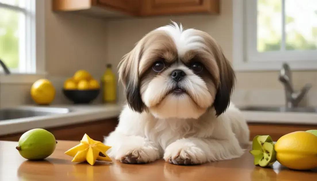 Shih Tzu Pode Comer Carambola? Saiba Por Que Essa Fruta Pode Ser Tóxica