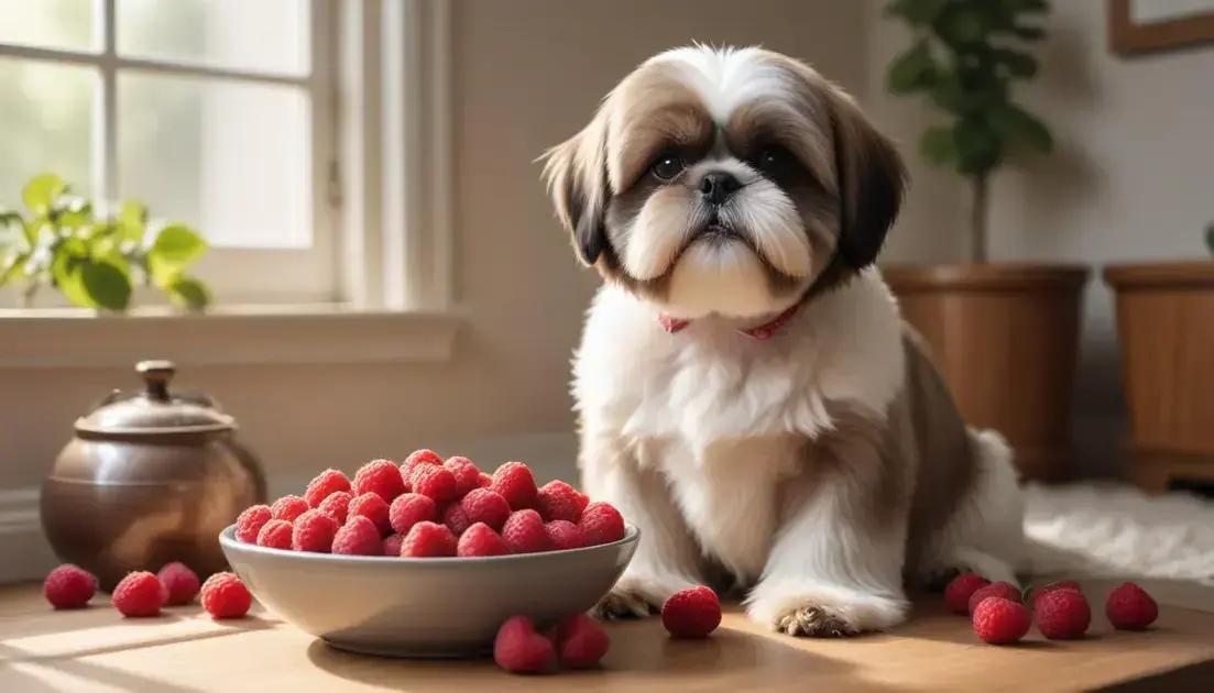 Shih Tzu Pode Comer Framboesa? Descubra os Nutrientes e os Cuidados Necessários