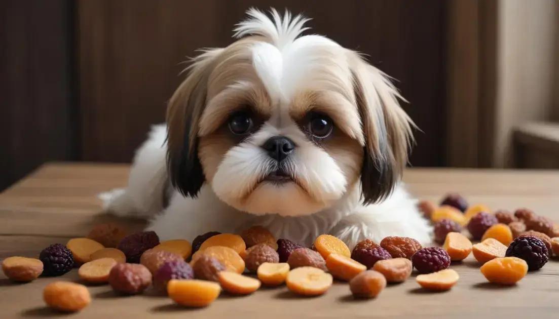 Shih Tzu Pode Comer Frutas Secas? Entenda os Perigos Escondidos Nesses Petiscos