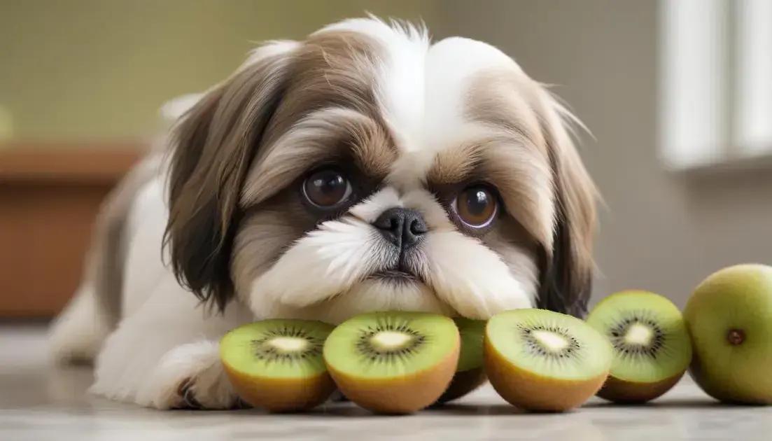 Shih Tzu Pode Comer Kiwi? Veja os Benefícios e os Cuidados Necessários