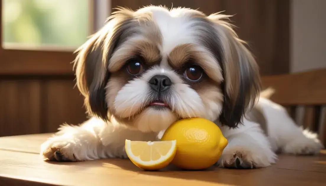 Shih Tzu Pode Comer Limão? Descubra Por Que Essa Fruta Não É Recomendada