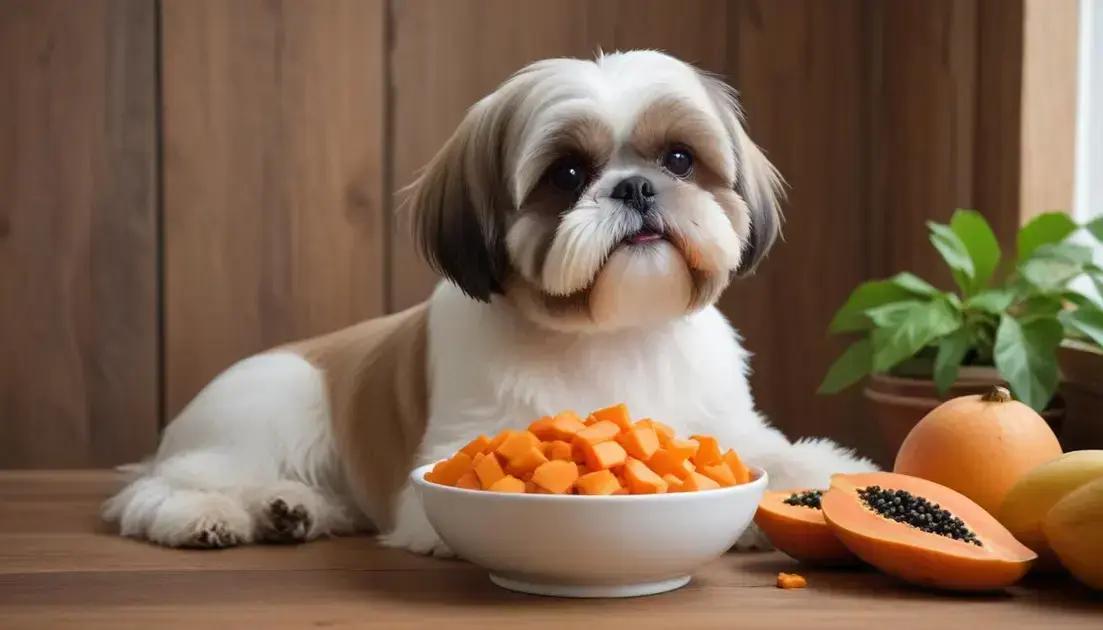 Shih Tzu Pode Comer Mamão? Descubra os Benefícios e a Quantidade Ideal