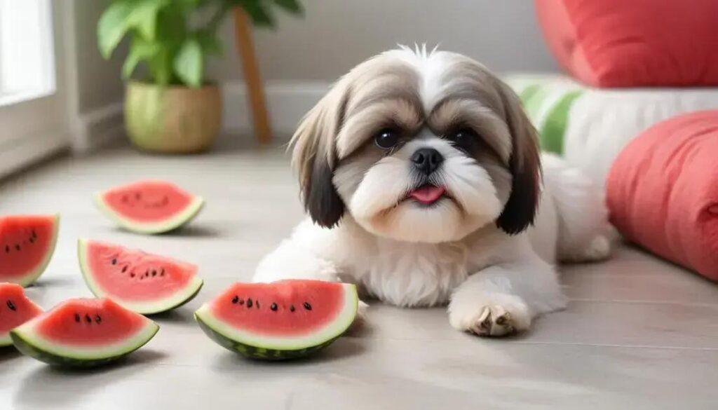 Shih Tzu Pode Comer Melancia com Semente? Atenção aos Riscos e à Forma Segura de Servir