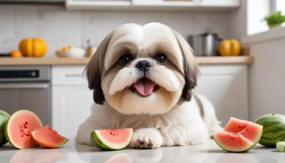 Shih Tzu Pode Comer Melão? Veja Por Que Essa Fruta É uma Boa Escolha