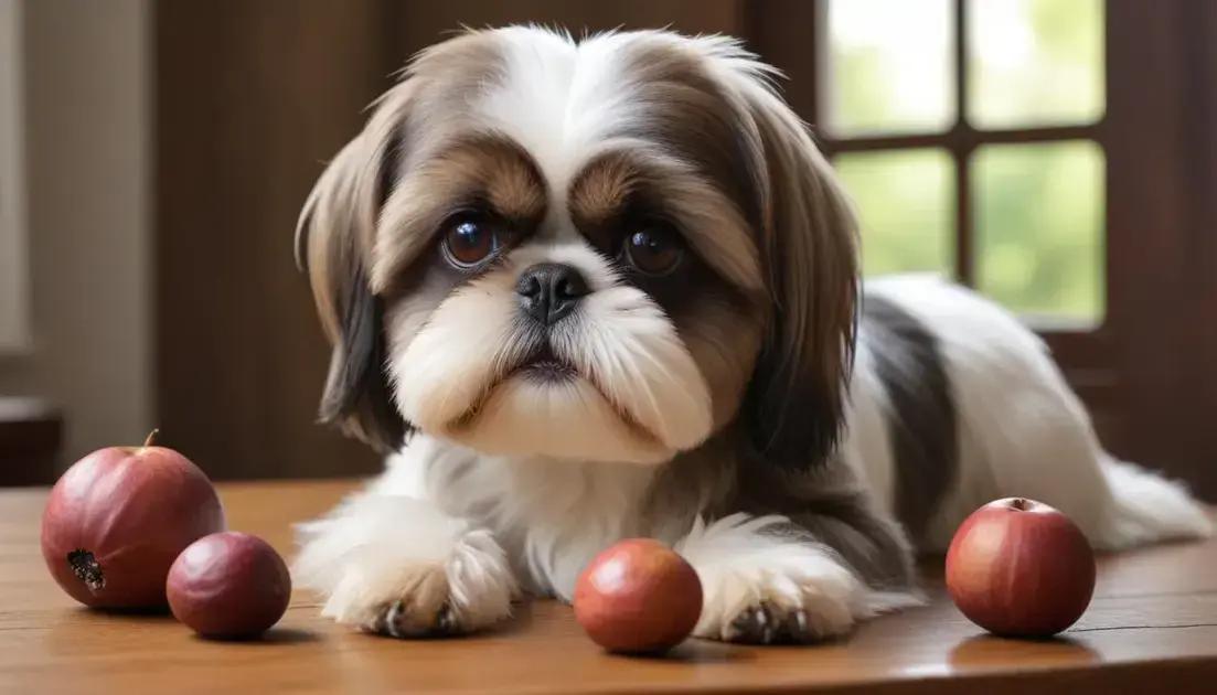 Shih Tzu Pode Comer Tamarindo? Entenda os Riscos e Como Evitar Problemas Digestivos