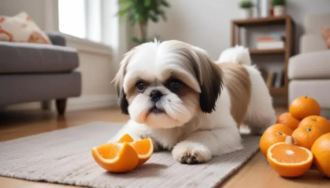 Shih Tzu Pode Comer Tangerina? Saiba Quando e Como Oferecer