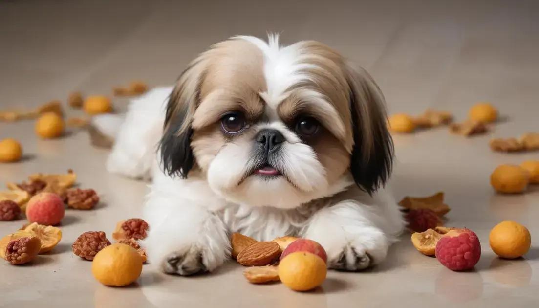 sintomas de intoxicação alimentar em cães por frutas secas